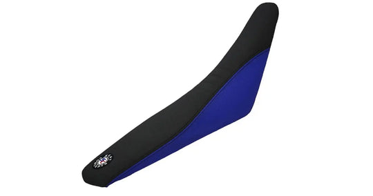 Seat Concepts Komfort-Sitzbank Yamaha YZ125 / YZ250, Black Sandpaper, Seiten Cobalt Blue Wire