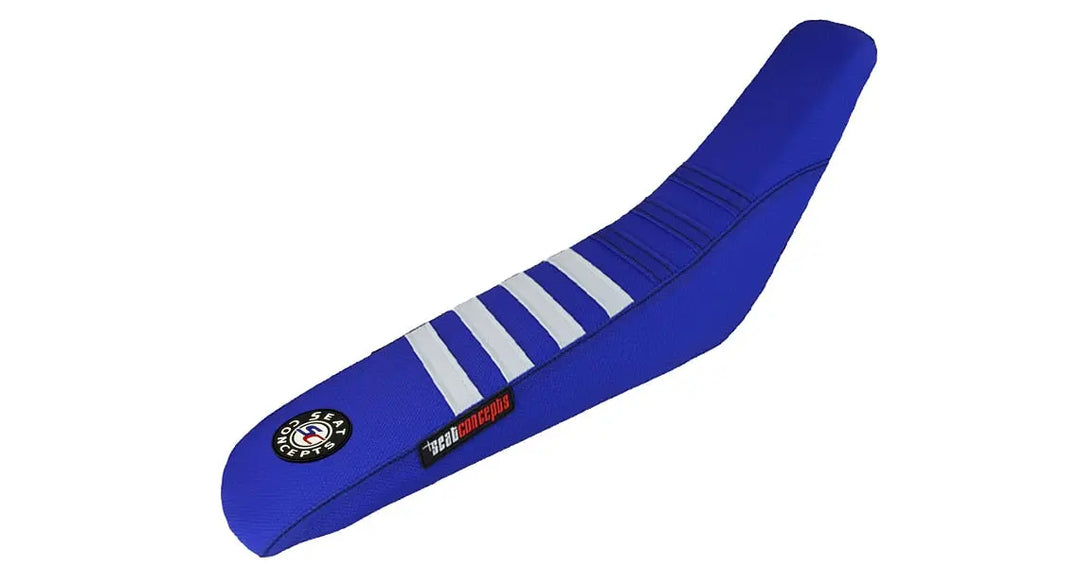 Seat Concepts Race 2.0 Sitzbank Yamaha YZ125 / YZ250, Cobalt Blue Wire / Cobalt Blue Wire / White Wire