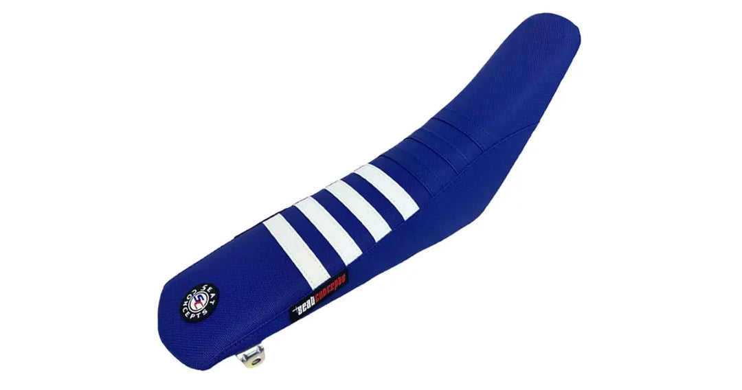 Seat Concepts Race 2.0 Sitzbank Yamaha YZ125 / YZ250, Cobalt Blue Wire / Cobalt Blue Wire / White Wire