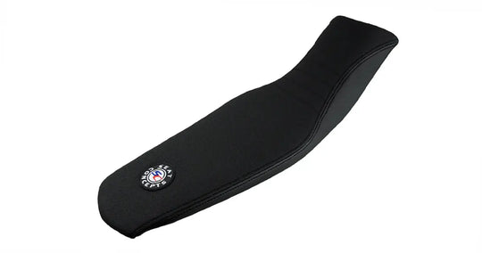 Seat Concepts Komfort-Sitzbank Yamaha YZ250F / YZ450F / WR250F / WR450F, Black Sandpaper, Seiten Black Carbon Fiber