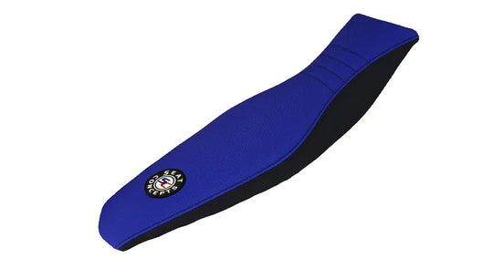 Seat Concepts Komfort-Sitzbank Yamaha YZ250F / YZ450F / WR250F / WR450F, Cobalt Blue Wire, Seiten Black Sandpaper