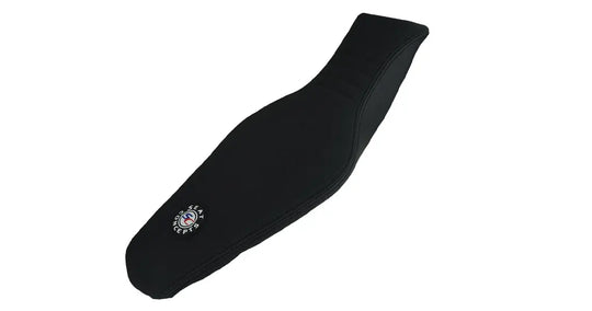 Seat Concepts Komfort-Sitzbank XL Yamaha YZ250F / YZ450F / WR250F / WR450F, Black Sandpaper, Seiten Black Carbon Fiber