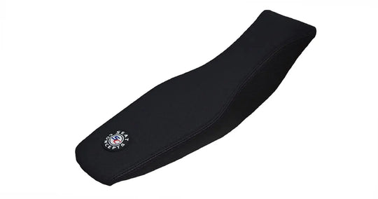 Seat Concepts Komfort-Sitzbank Yamaha YZ250F / YZ450F / WR250F / WR450F, Black Sandpaper, Seiten Black Carbon Fiber