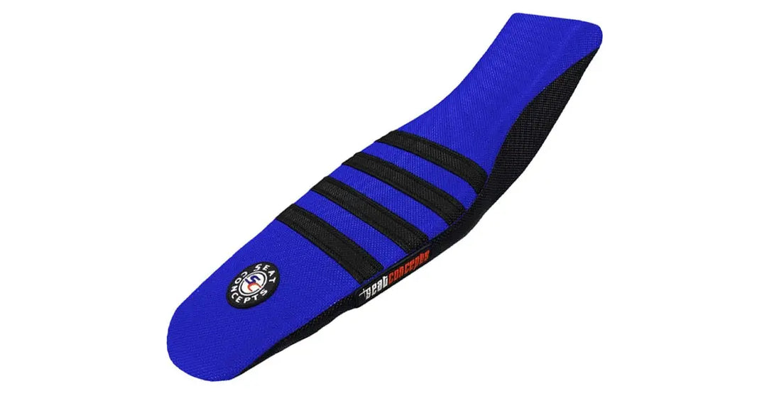 Seat Concepts Element Sitzbank Yamaha YZ250F / YZ450F / WR250F / WR450F, Black Wire / Cobalt Blue Wire / Black Wire