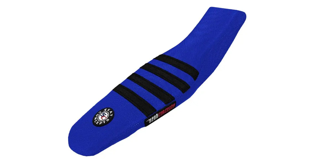 Seat Concepts Element Sitzbank Yamaha YZ250F / YZ450F / WR250F / WR450F, Cobalt Blue Wire / Cobalt Blue Wire / Black Wire