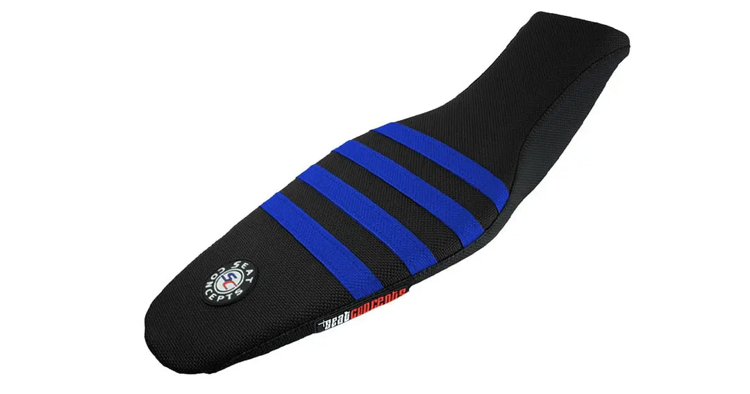 Seat Concepts Element Sitzbank XL Yamaha YZ250F / YZ450F / WR250F / WR450F, Black Wire / Black Wire / Cobalt Blue Wire