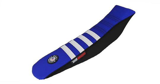 Seat Concepts Race 2.0 Sitzbezug Yamaha YZ250F / YZ450F / WR250F / WR450F, Black Wire / Cobalt Blue Wire / White Wire