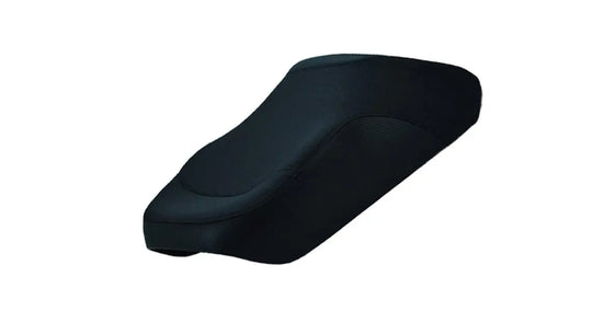 Seat Concepts Komfort Foam &amp; Cover Kit mit Soziusbezug Yamaha FJR1300, Black Diamante, Seiten Black Vinyl