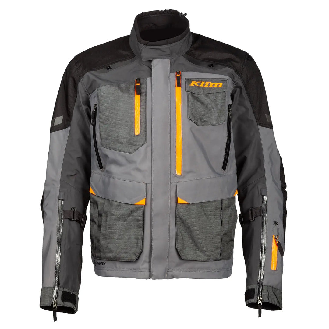 KLIM Carlsbad Jacke, Asphalt - Strike Orange KLIM