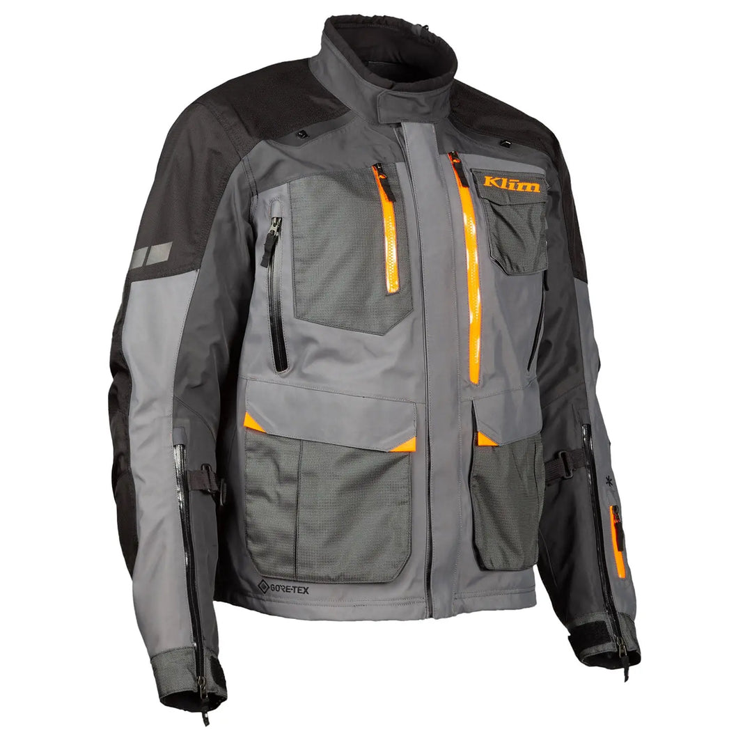KLIM Carlsbad Jacke, Asphalt - Strike Orange KLIM