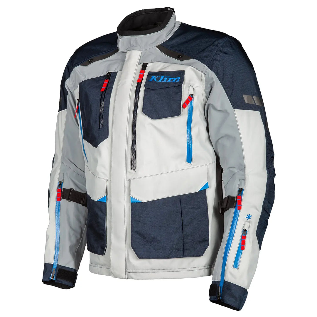KLIM Carlsbad Jacke, Navy Blue - Cool Gray KLIM