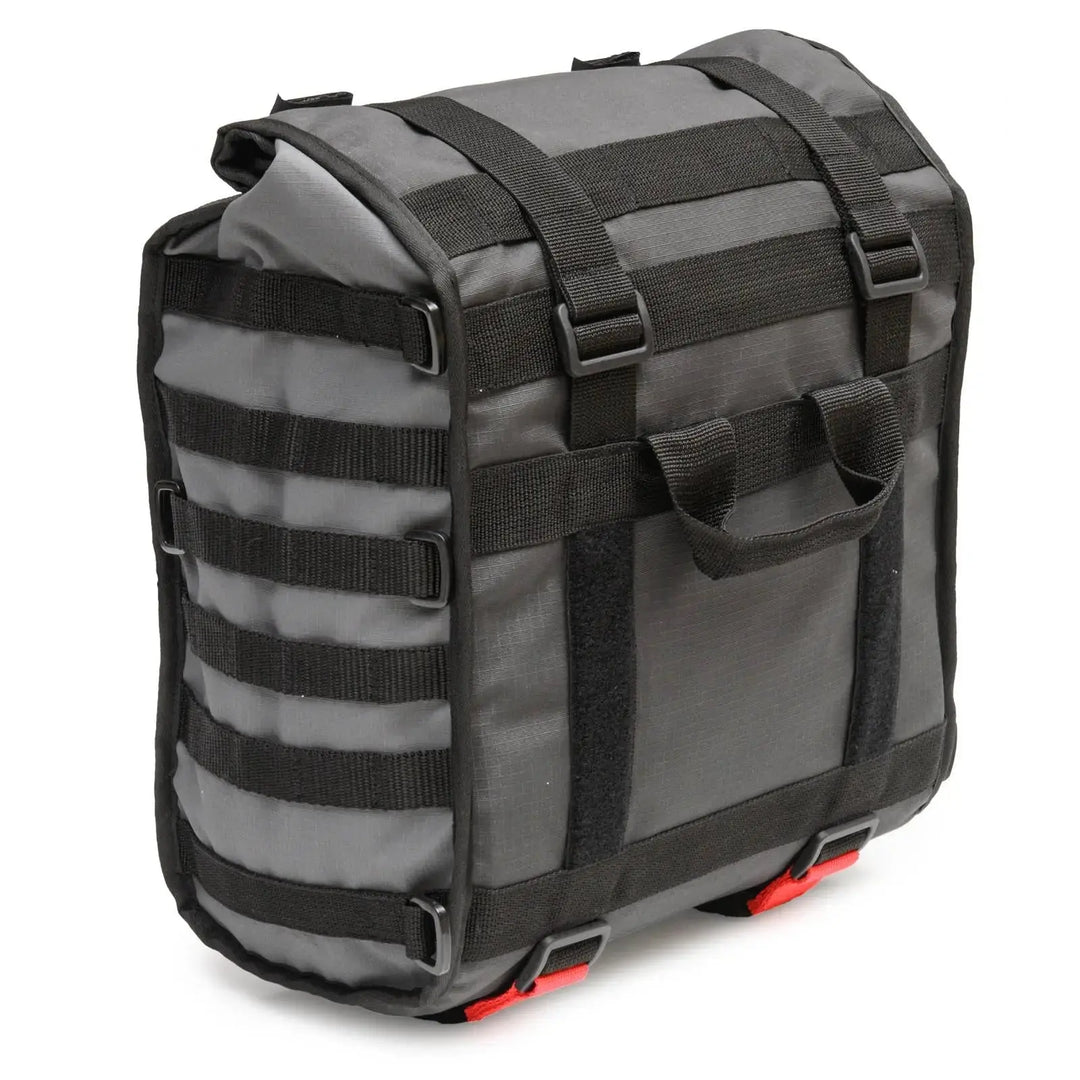 Turkana HippoHips 30L Hybrid Satteltaschen-Set, Grau Turkana Gear