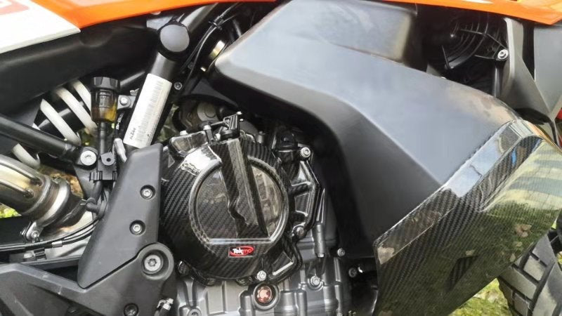 Kupplungsdeckel-Schutz aus Carbon für KTM 790/890 und Husqvarna Norden 901