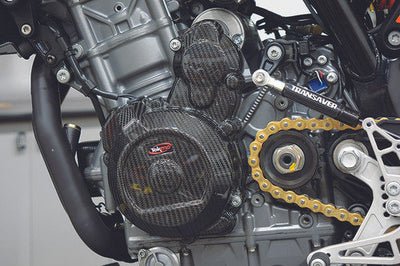 Zündungsdeckel-Schutz aus Carbon für KTM 790/890 und Husqvarna Norden 901
