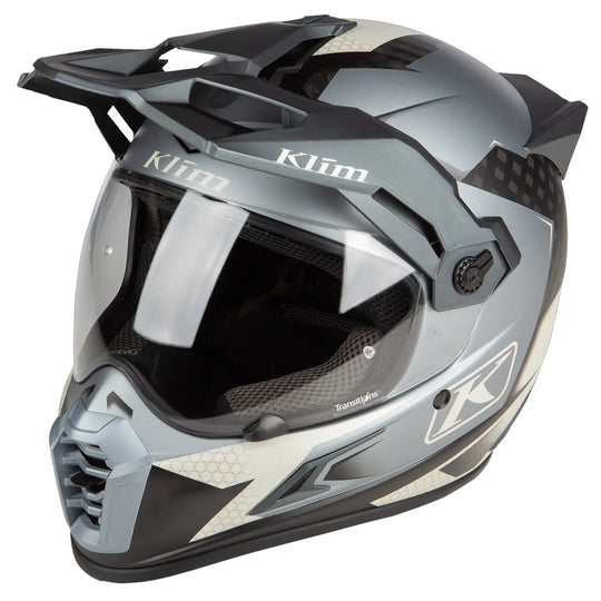 KLIM Krios Pro ECE Helm, Charger Grey KLIM