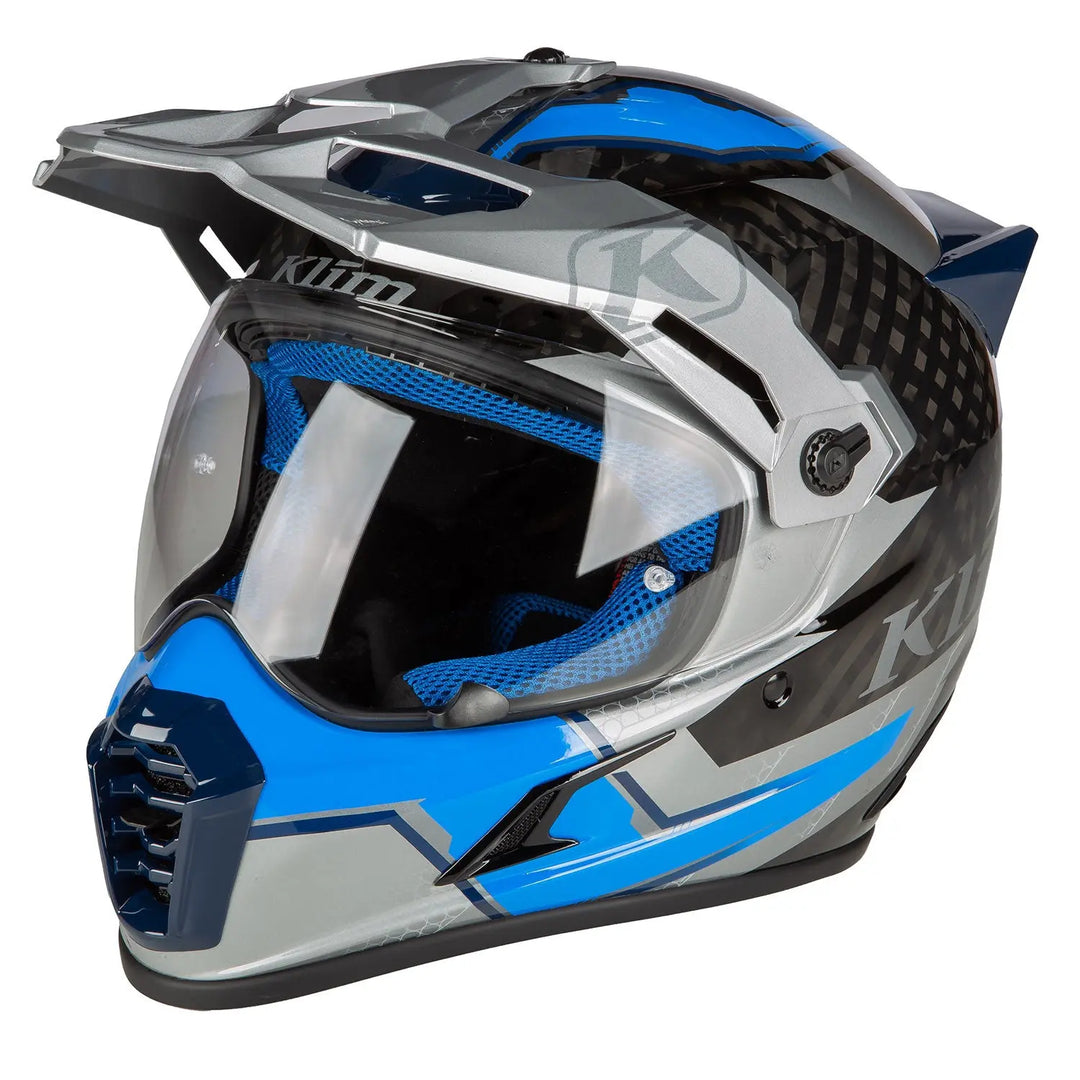 KLIM Krios Pro ECE Helm, Ventura Electric Blue KLIM