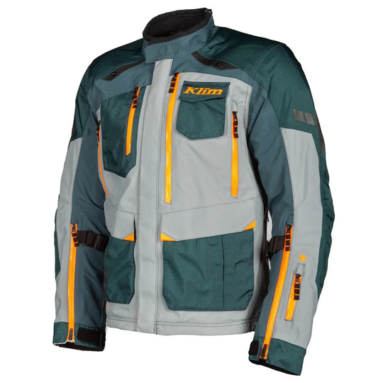 KLIM Carlsbad Jacke, Petrol - Strike Orange