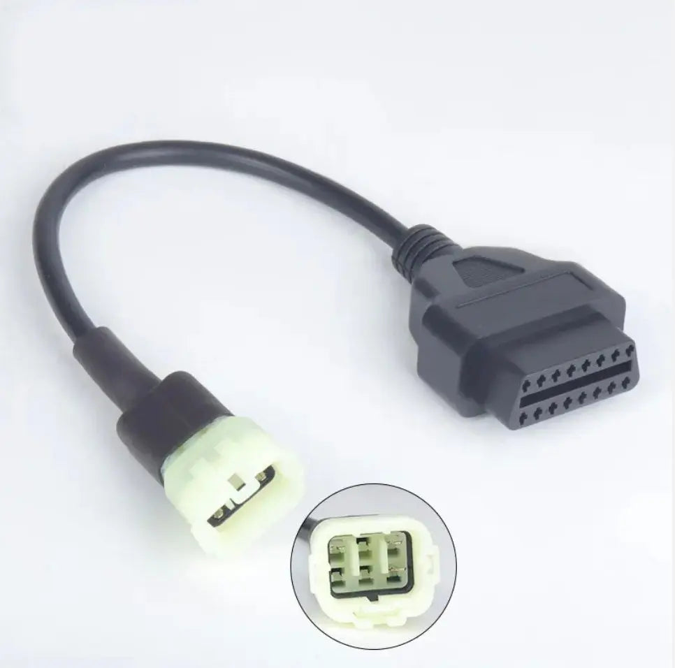 OBD Adapter KTM Motorrad (6-pin) auf OBD2 Thats-Rally