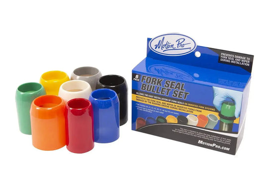 Motion Pro Gabelsimmerring-Montagehilfe – 8-teiliges Fork Seal Bullet Set Motion Pro