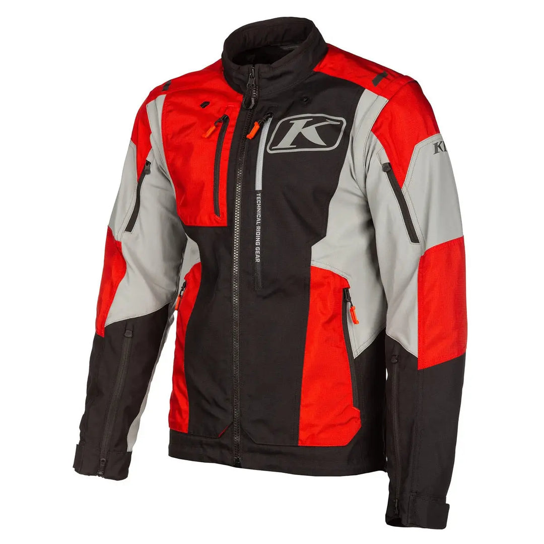 KLIM Dakar Jacke, Monument Gray - Redrock