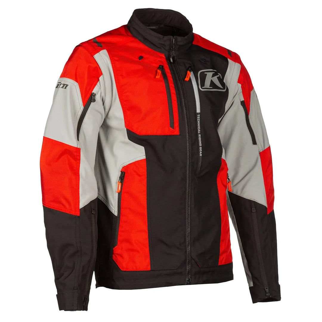 KLIM Dakar Jacke, Monument Gray - Redrock