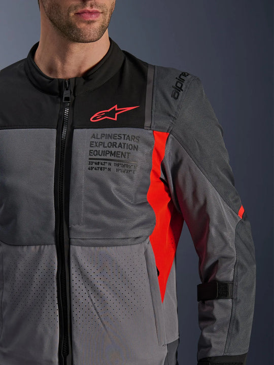 St-2 Air Deep Gray Dark Gray Bright Red