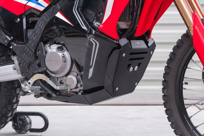 Unterfahrschutz für Honda CRF 300 Rally montiert