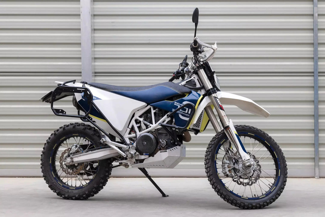 Yakk EXP Motorschutz – 4 mm Aluminium satiniert, für KTM 690 Enduro R, Husqvarna 701, GASGAS ES700 YAKK EXP