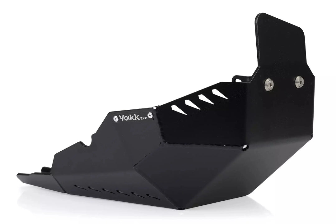 Yakk EXP Motorschutz – 4 mm Aluminium schwarz, für KTM 690 Enduro R, Husqvarna 701, GASGAS ES700 YAKK EXP