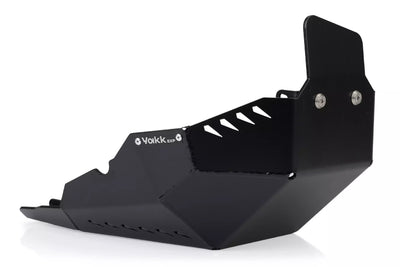 Yakk EXP Motorschutz – 4 mm Aluminium schwarz, für KTM 690 Enduro R, Husqvarna 701, GASGAS ES700