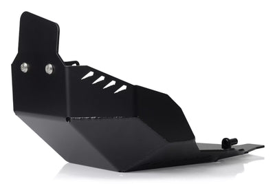 Yakk EXP Motorschutz – 4 mm Aluminium schwarz, für KTM 690 Enduro R, Husqvarna 701, GASGAS ES700