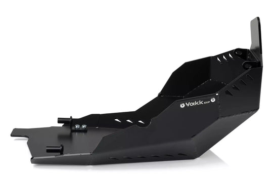 Yakk EXP Motorschutz – 4 mm Aluminium schwarz, für KTM 690 Enduro R, Husqvarna 701, GASGAS ES700 YAKK EXP