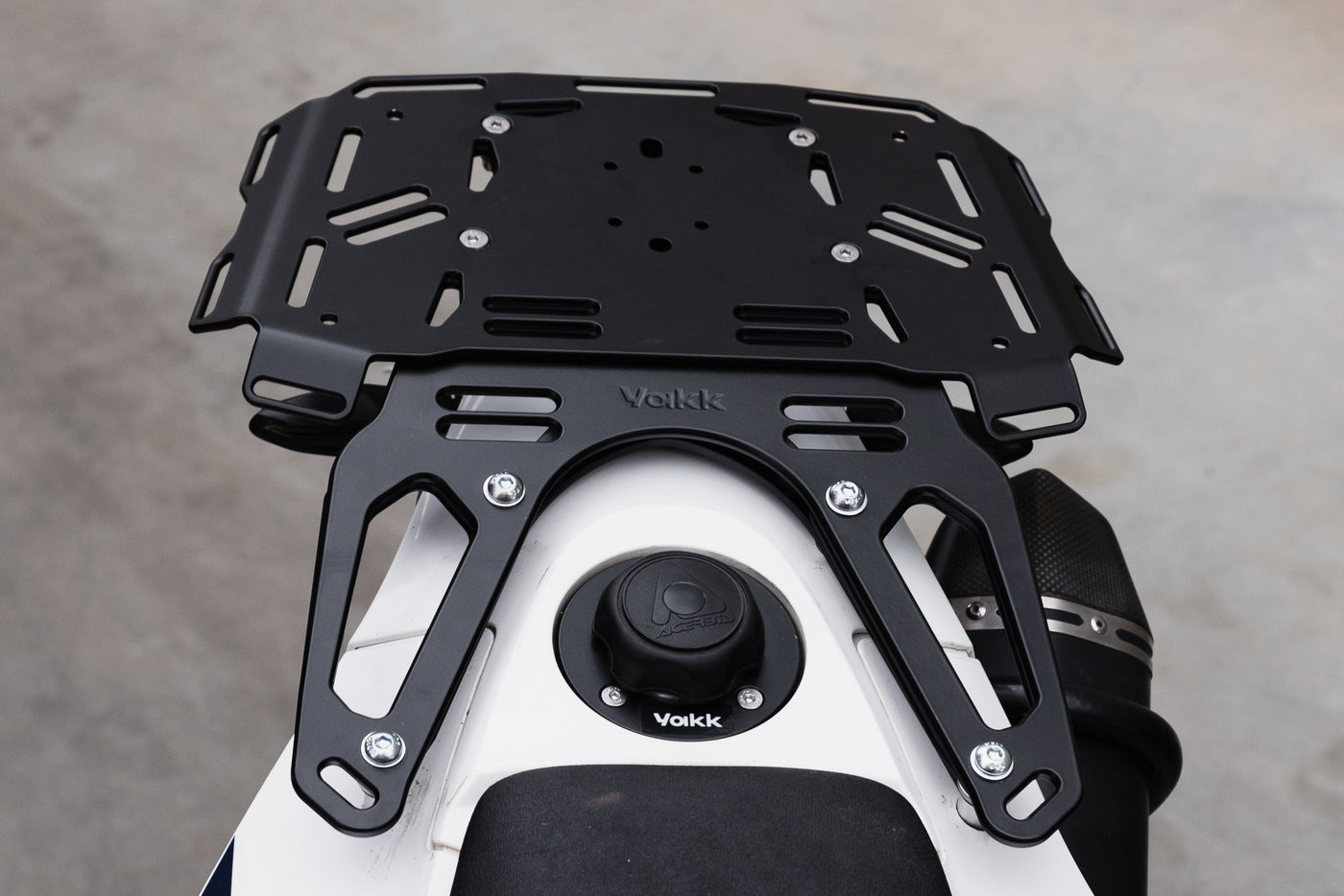 Yakk EXP Erweiterung für Gepäckplatte schwarz für Husqvarna 701