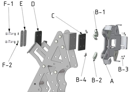 Anti Vibrations-Adapter für Carpe Iter Ladehalter Carpe Iter
