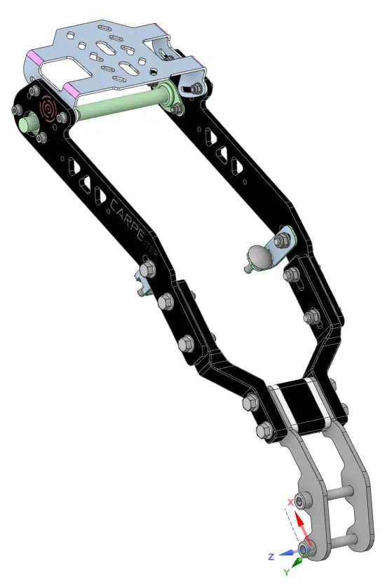 Tenere 700 Navi-Halterung / Cockpit-Stabilizierung