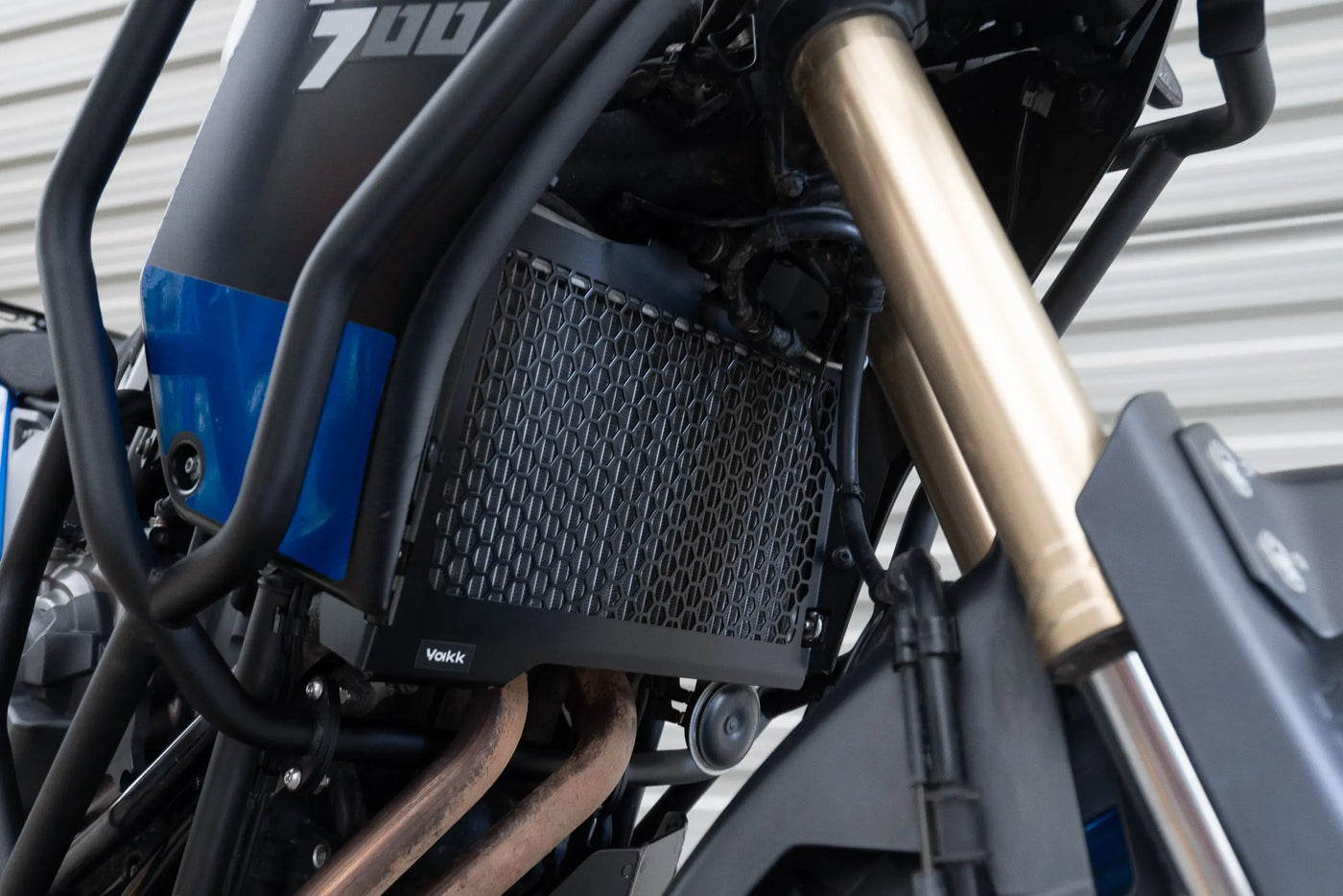 Yakk EXP Kühlerschutz schwarz für Yamaha Ténéré 700