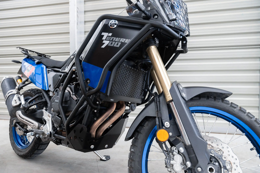 Yakk EXP Kühlerschutz schwarz für Yamaha Ténéré 700