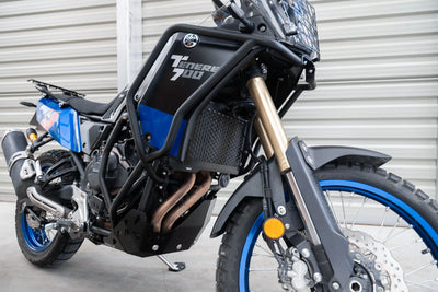 Yakk EXP Kühlerschutz schwarz für Yamaha Ténéré 700