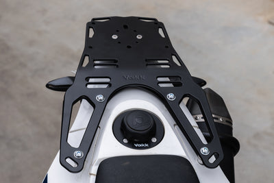 Yakk EXP Gepäckplatte schwarz für Husqvarna 701