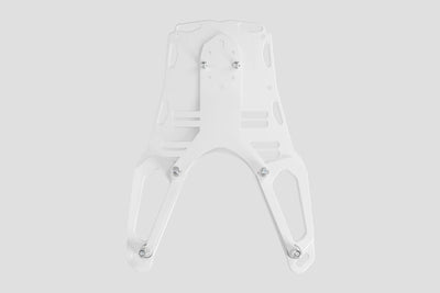 Yakk EXP Gepäckplatte weiß für Softgepäck für Husqvarna 701