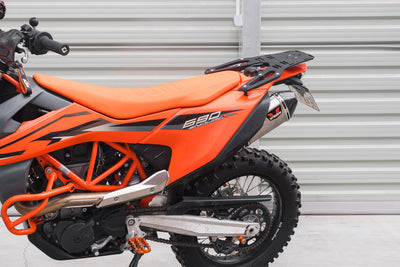 Yakk EXP Gepäckplatte schwarz für KTM 690