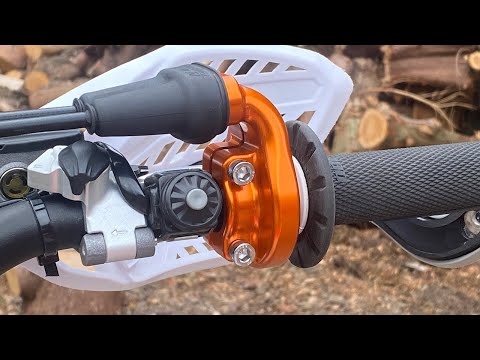 KTM Gasgriff-Gehäuse Alu CNC
