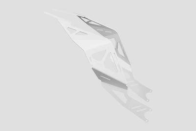 Yakk EXP Seitenträger weiß für Softgepäck für Husqvarna 701