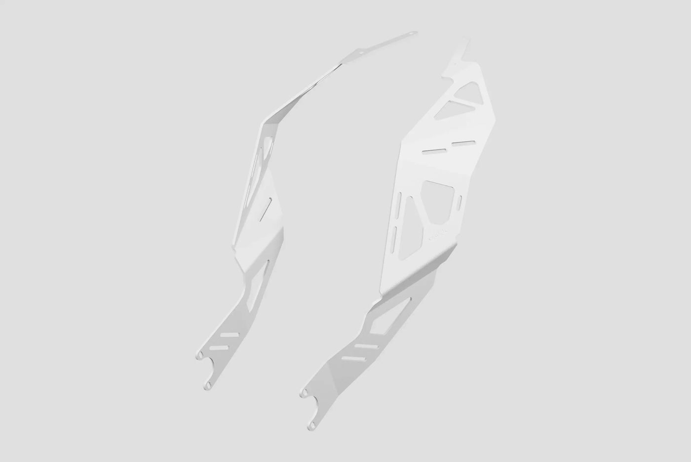 Yakk EXP Seitenträger weiß für Softgepäck für Husqvarna 701