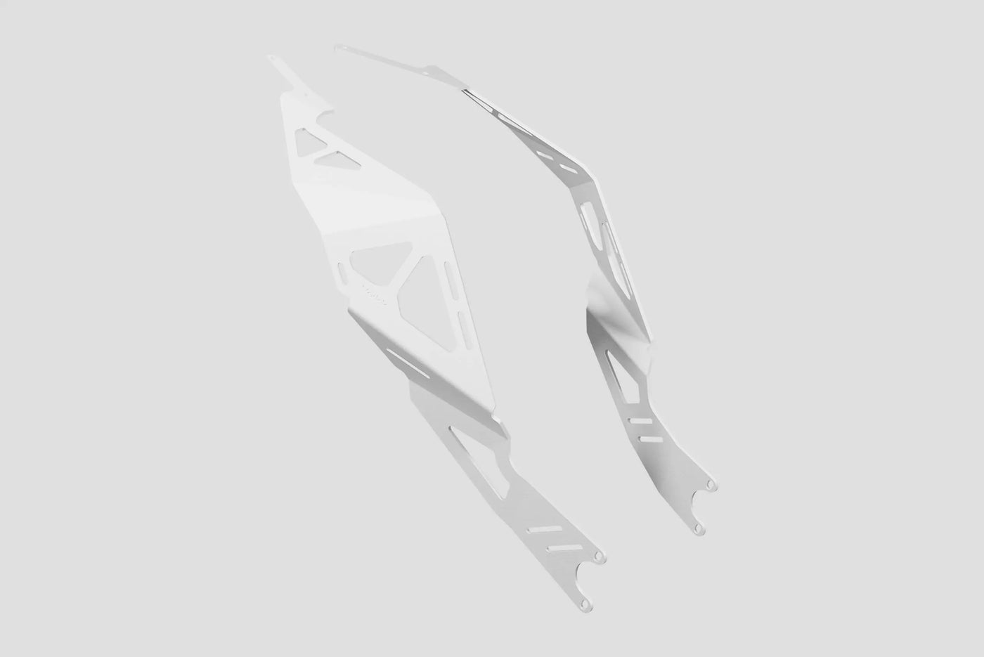 Yakk EXP Seitenträger weiß für Softgepäck für Husqvarna 701