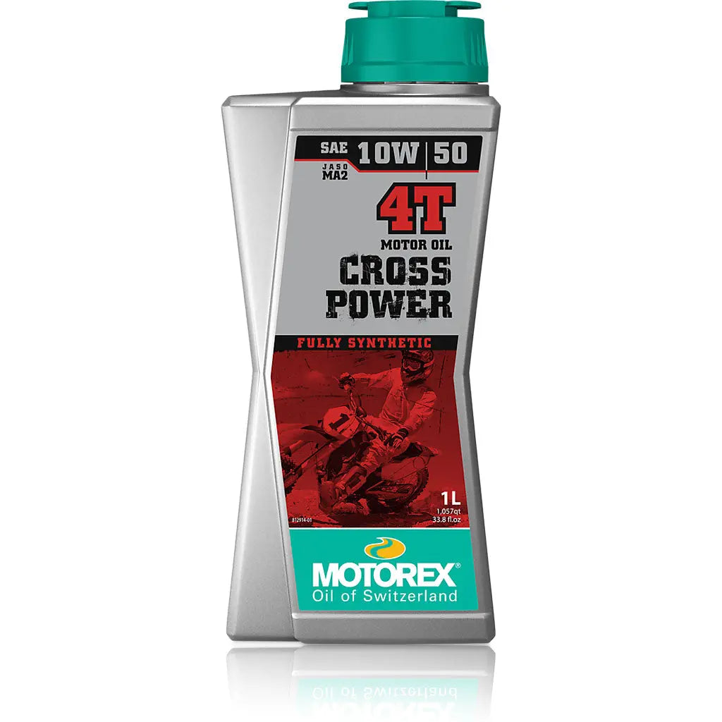 CROSS POWER 4T SAE 10W/50 MA2 1L Motorex