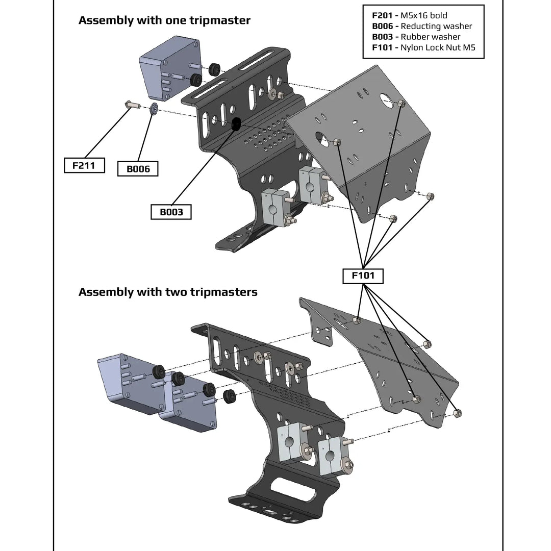 H3D H3D001 SCHUTZBRACKET H3D