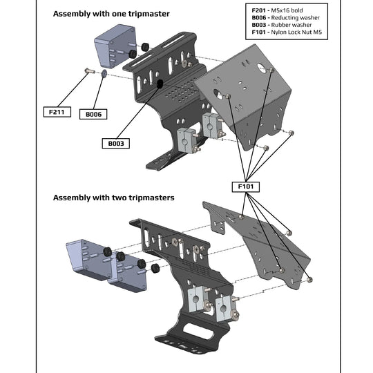 H3D H3D001 SCHUTZBRACKET H3D