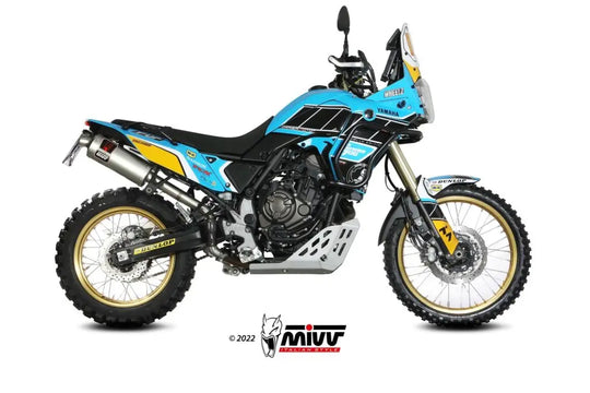 MIVV Endschalldämpfer Edelstahl Hoch - Yamaha Tenere 700 MIVV