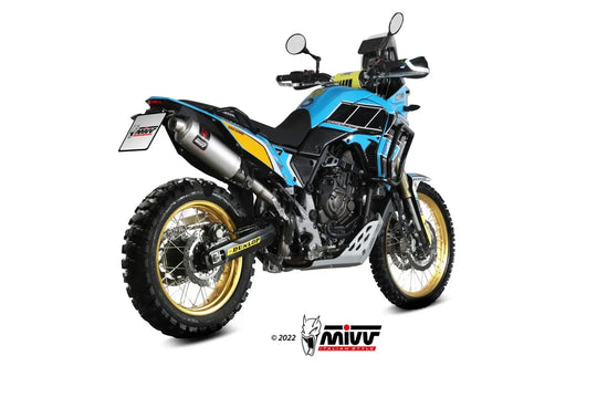 MIVV Endschalldämpfer Edelstahl Hoch - Yamaha Tenere 700 MIVV